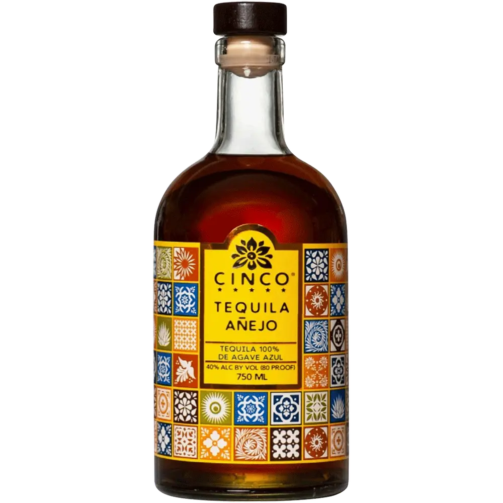 Cinco Tequila Anejo 750mL
