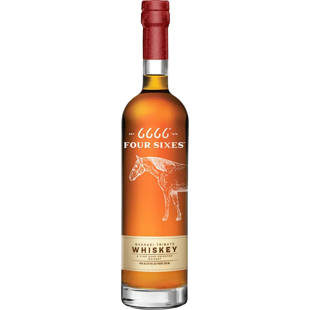 Four Sixes Ranch Whiskey Quahadi Tribute 750mL