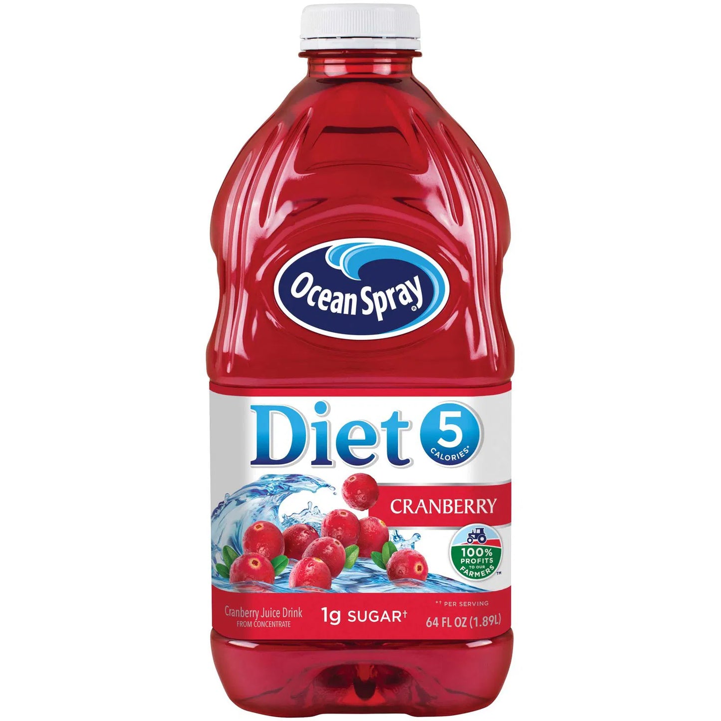 Ocean Spray Diet 5 Cranberry Juice 64fl oz