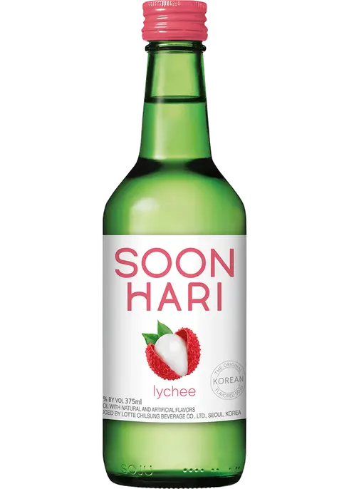 Soonhari Soju Lychee 375mL