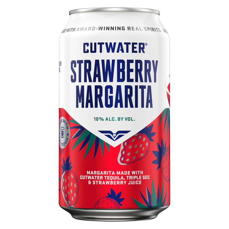 Cutwater Strawberry Margarita 12oz Single
