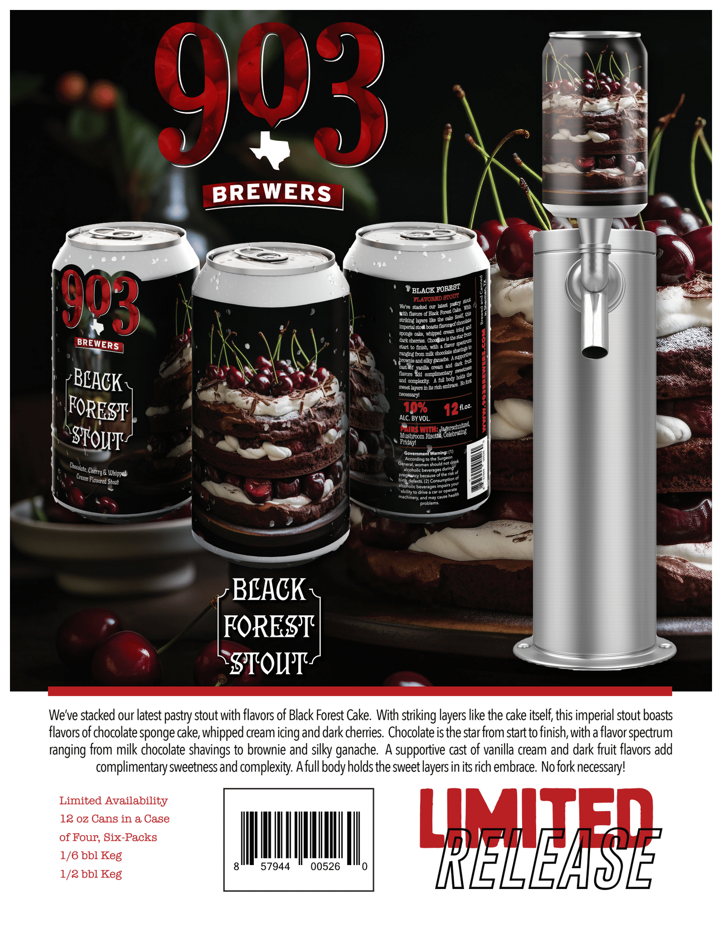 903 Black Forest Stout 4pk