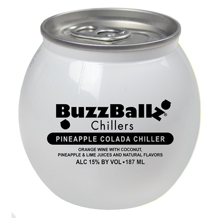 BuzzBallz Chillers Pineapple Colada 187mL