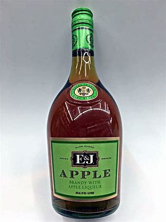 E&J BRANDY APPLE 60 1.75LT 6/CS