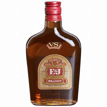 E&J BRANDY VS 80 FLASK 375ML