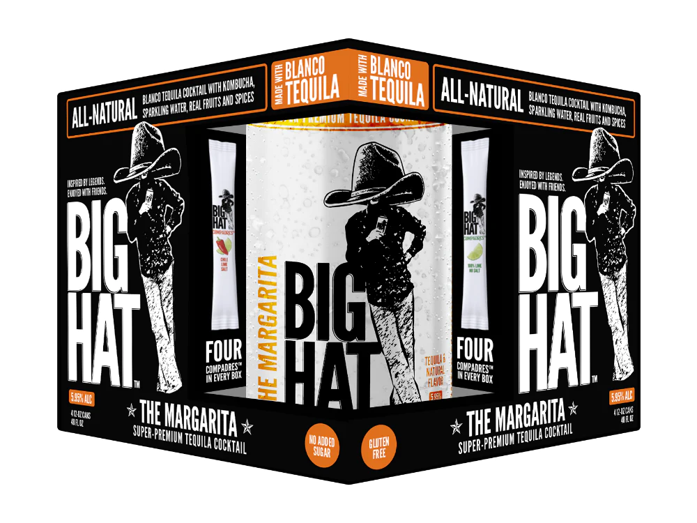 Big Hat The Margarita 12oz 4pk CN