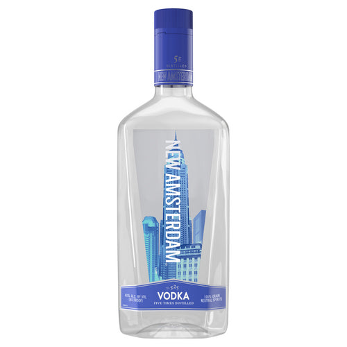 New Amsterdam Vodka 80pf 750mL PET