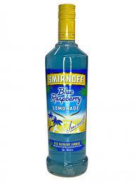 Smirnoff Vodka Blue Raspberry Lemonade 750mL