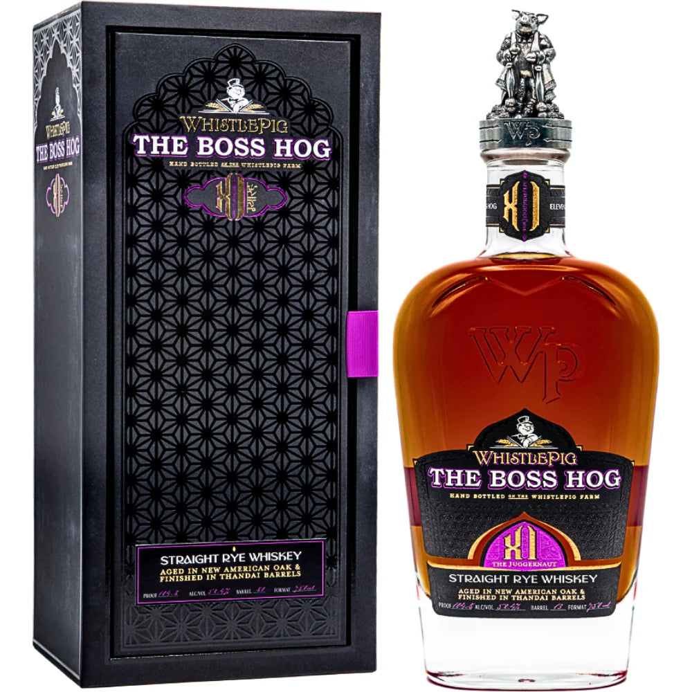 WhistlePig The Boss Hog Straight Rye Whiskey XI 750mL