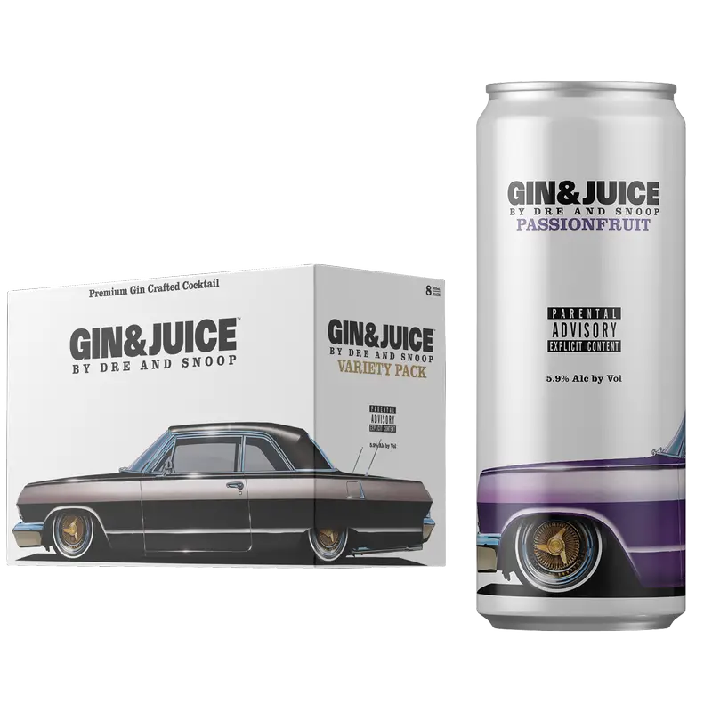 Gin & Juice Passionfruit 355mL 4pk