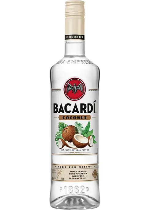 Bacardi Rum Coconut 750mL