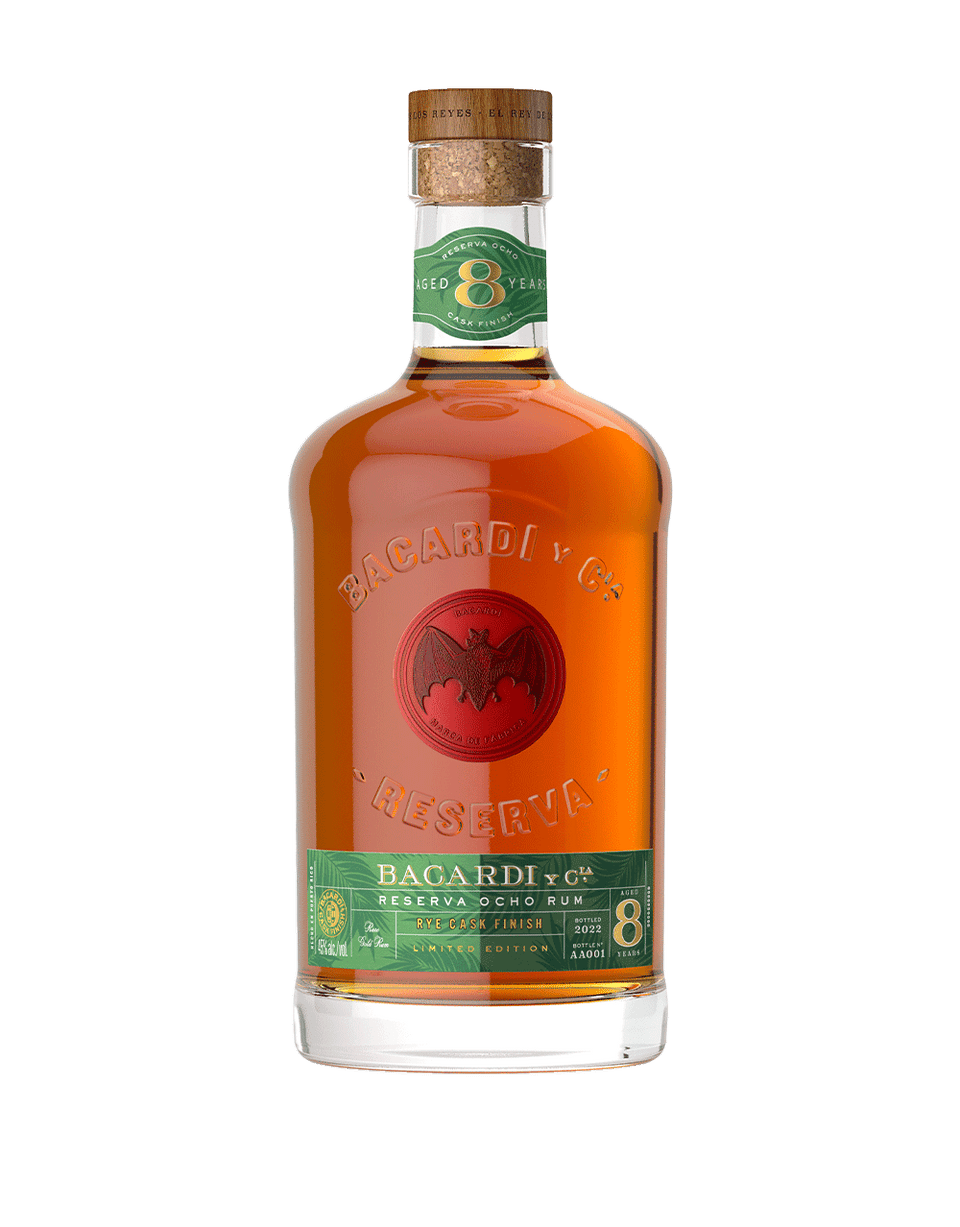 Bacardi Rum Reserve Ocho Rye Cask 8yr 750mL