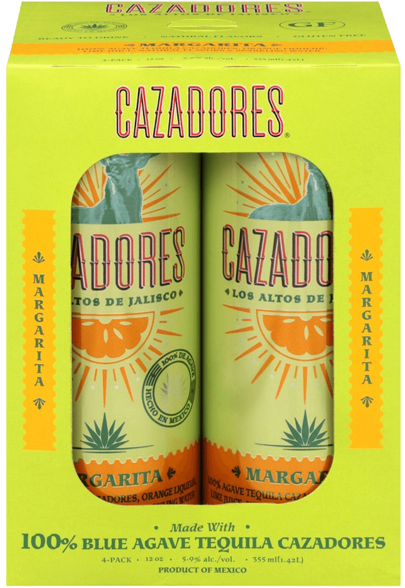 Cazadores Cocktails Margarita RTD 355ML 4pk