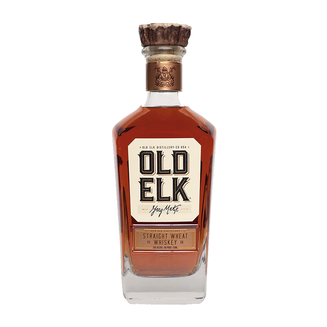 Old Elk Straight Wheat Whiskey 750mL BTL