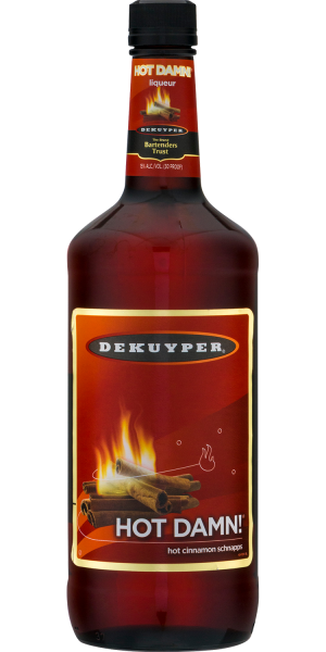 DeKuyper Schnapps Hot Damn! Cinnamon 750mL