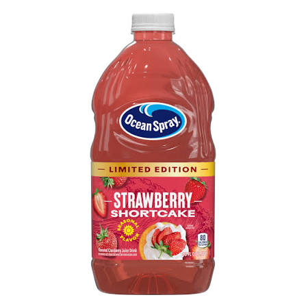 Ocean Spray Strawberry Shortcake LE 60fl oz