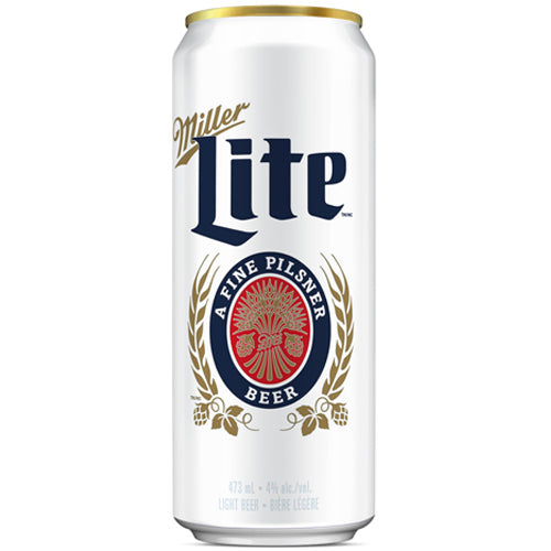 Miller Lite Tall Boy 24oz Cans
