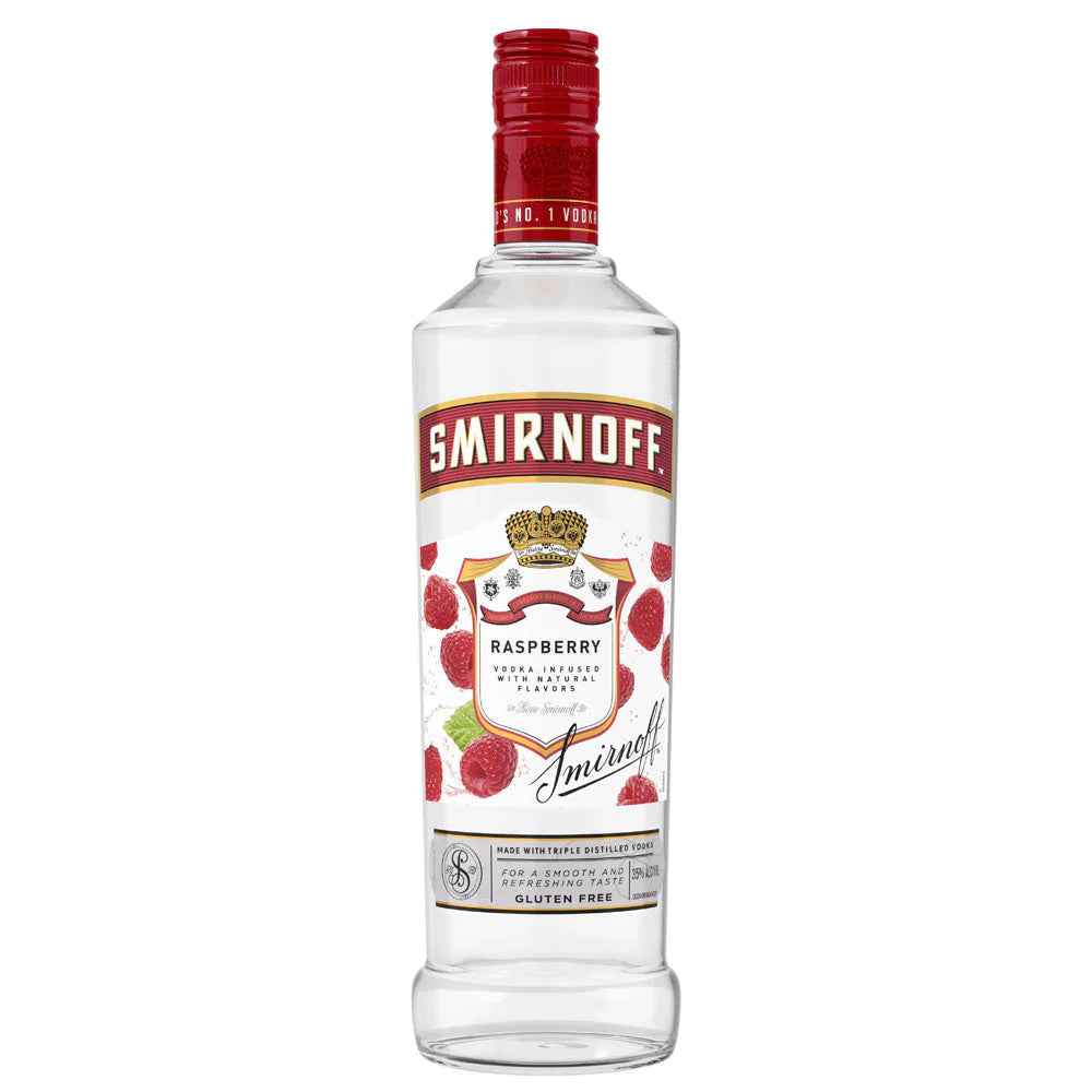 Smirnoff Vodka Raspberry 1L