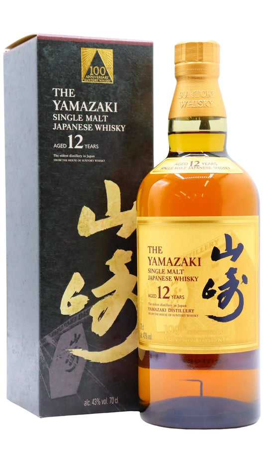 Suntory The Yamazaki 12yr Single Malt Japanese Whisky 750mL