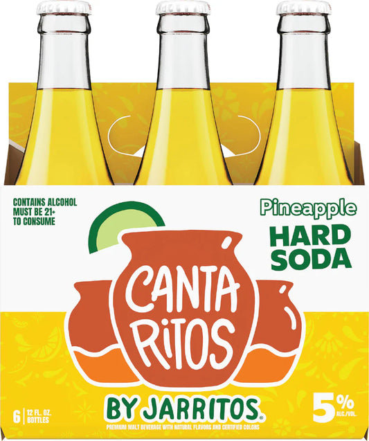 CantaRitos Pineapple 12oz 6pk BTL