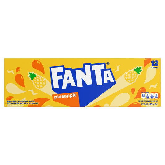 Fanta Pineapple 12oz 12pk