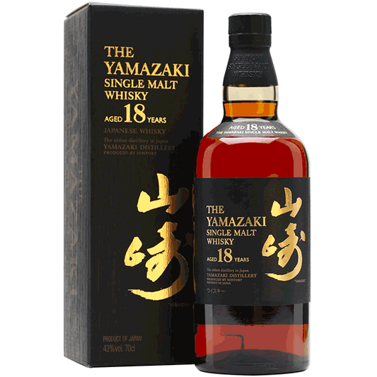 Suntory The Yamazaki 18yr Single Malt Japanese Whisky 750mL
