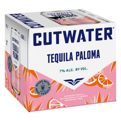 Cutwater Grapefruit Tequila Paloma 12oz 4pk