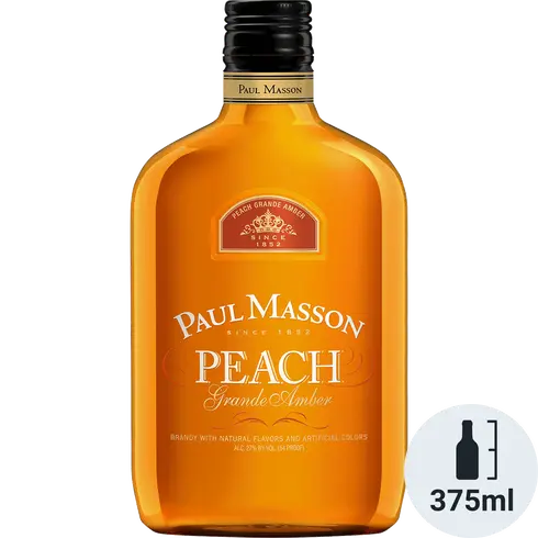 Paul Masson Brandy Peach 375mL
