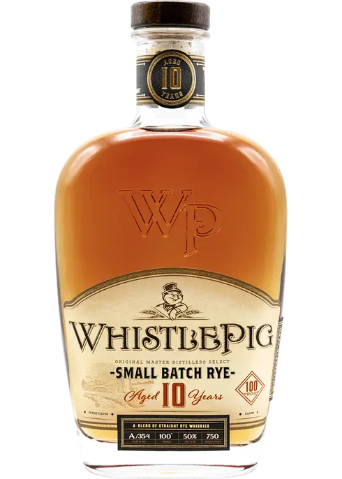 WhistlePig 10yr Small Batch Rye Whisky 750mL