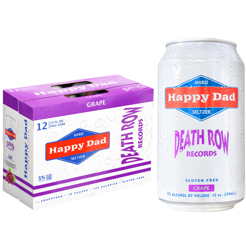 Happy Dad Hard Seltzers Death Row Grape 12oz 12pk