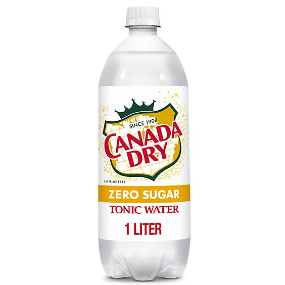 Canada Dry Zero Sugar Tonic Water 1L