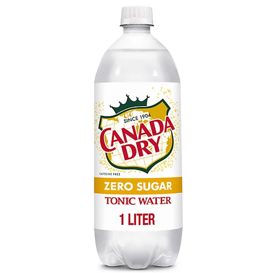 Canada Dry Zero Sugar Tonic Water 1L