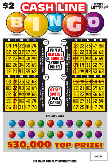 $2 Cash Line Bingo - #2647