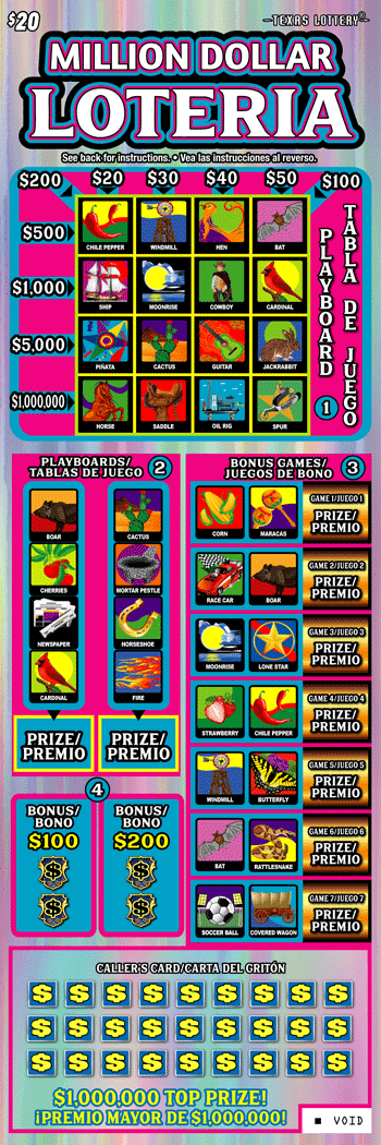 $20 Million Dollar Loteria - #2653