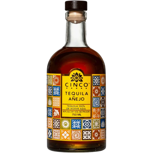 Cinco Tequila Anejo 750mL