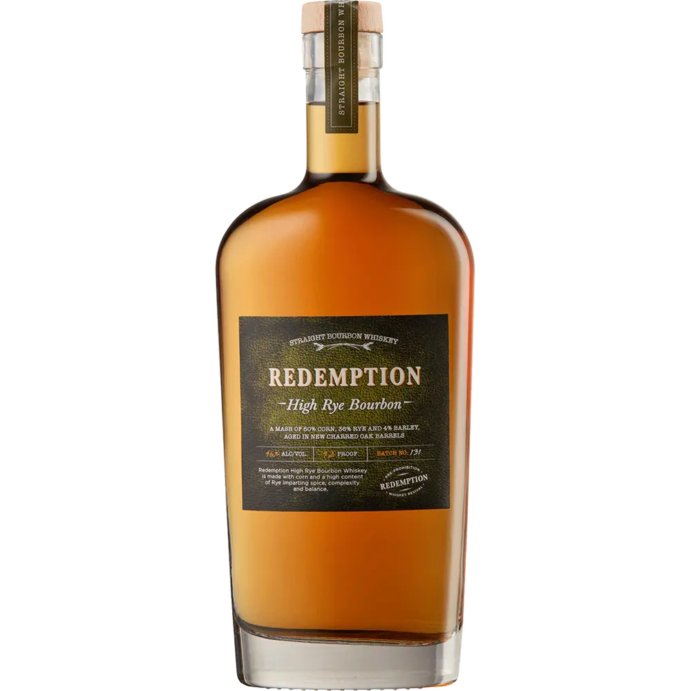 Redemption High Rye Bourbon 750mL