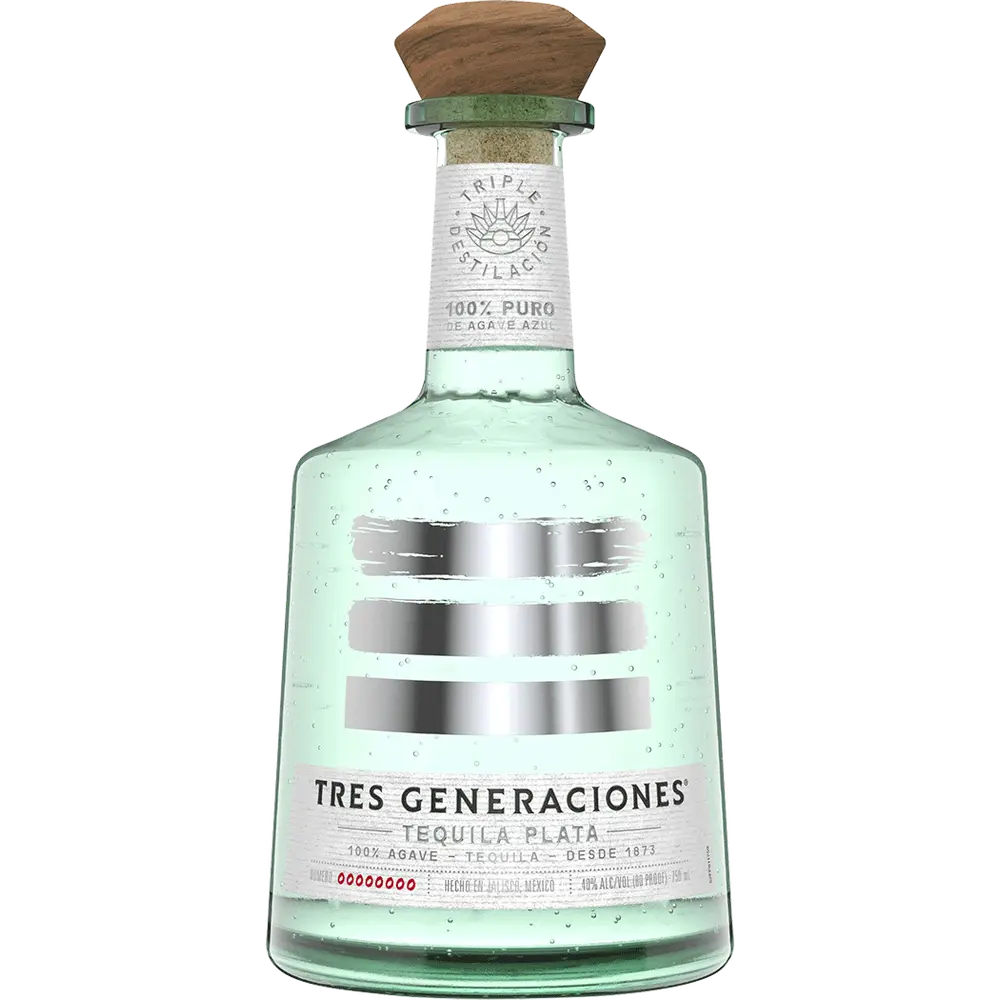 Tres Generaciones Tequila Plata 750mL
