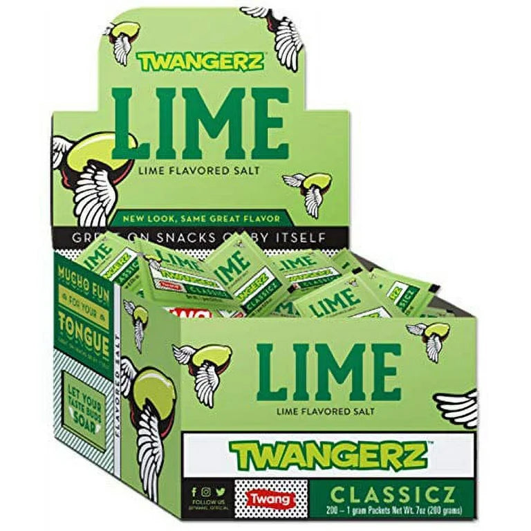 Twangerz Lime Flavor Salt Pkt 1G