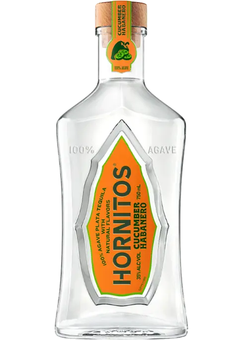 Hornitos Tequila Plata Cucumber Habanero 750mL