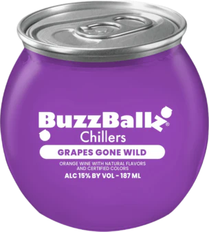 BuzzBallz Chillers Grapes Gone Wild 187ml