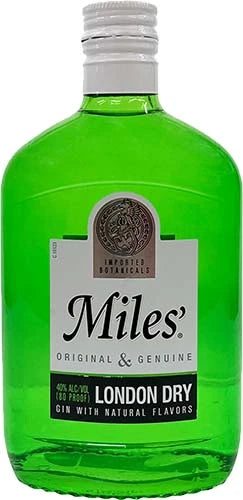 Miles' London Dry Gin 375ml