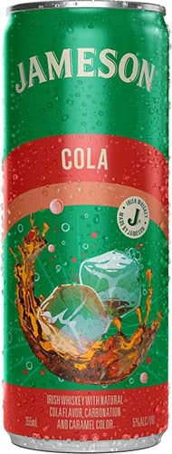 Jameson Cola Whiskey 355mL RTD Single