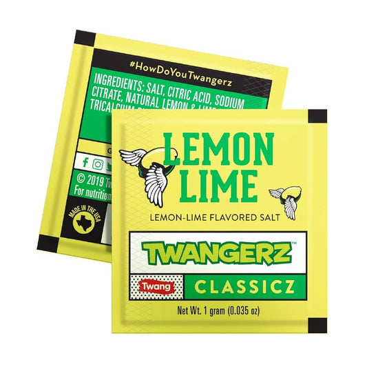 Twangerz Lemon Lime Flavor Salt Pkt 1G
