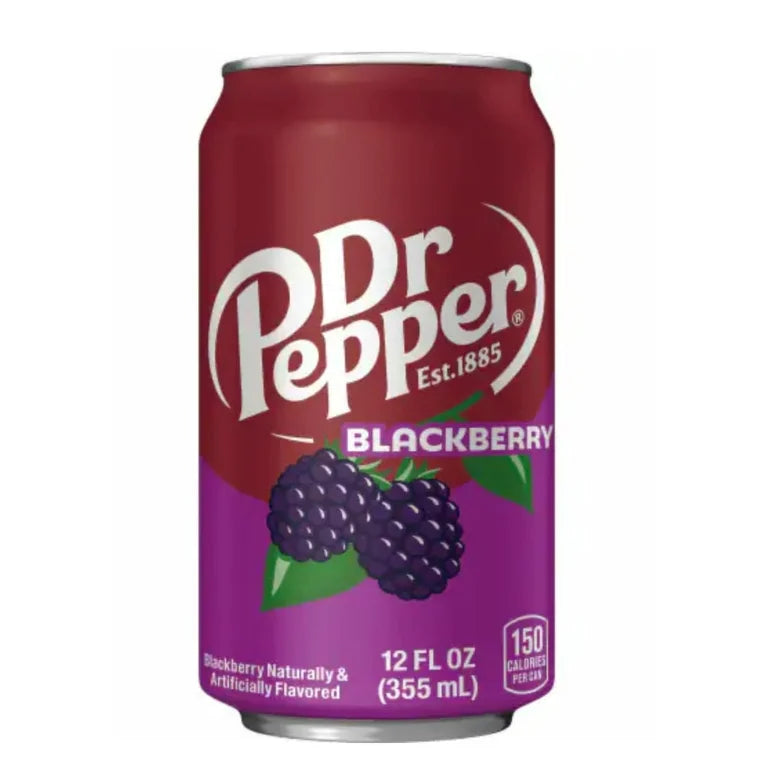 Dr. Pepper Blackberry 12oz Can