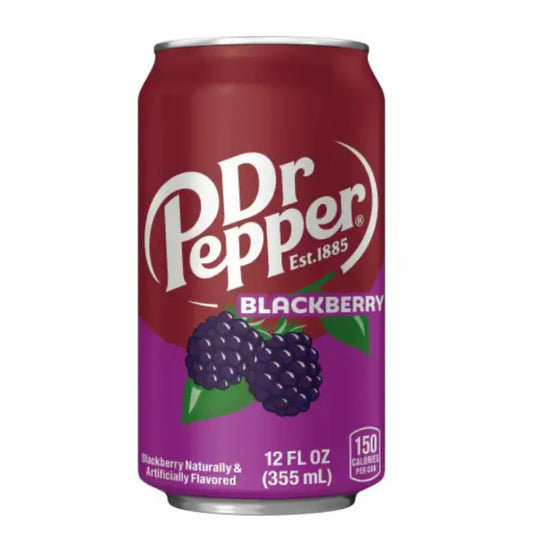 Dr. Pepper Blackberry 12oz Can