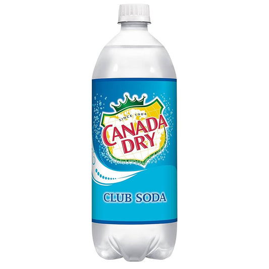 Canada Dry Club Soda 1L PET