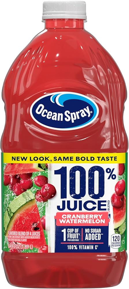 Ocean Spray Cranberry Watermelon 100% Juice 64oz PET