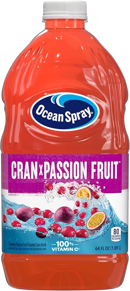 Ocean Spray Cran X Passion Fruit Juice Cocktail 64fl oz