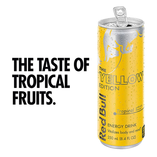 Red Bull Tropical - Yellow 12oz