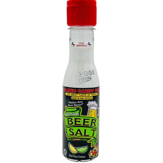 Alamo Candy Co. Premium Lemon Lime Beer Salt 4.75oz PET